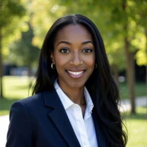 A headshot of Naomi Gunnell, Walmart's director of strategic initiatives, global food donation and hunger relief.